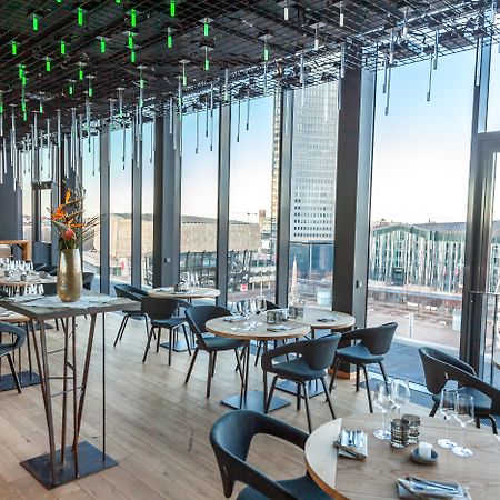 Staycity Aparthotels Leipzig City Centre Εξωτερικό φωτογραφία Restaurant Sky