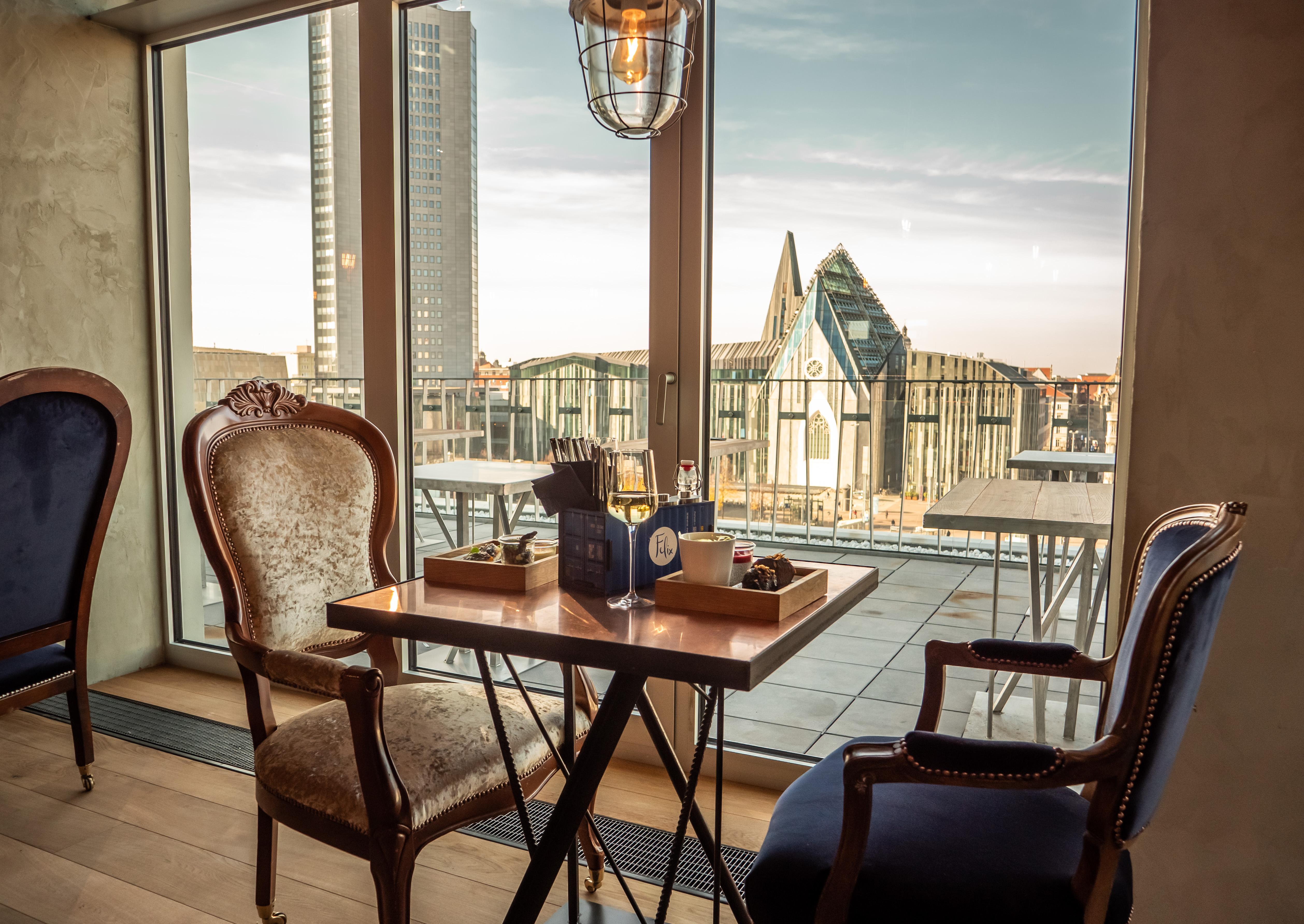 Staycity Aparthotels Leipzig City Centre Εξωτερικό φωτογραφία The View from the 19th floor