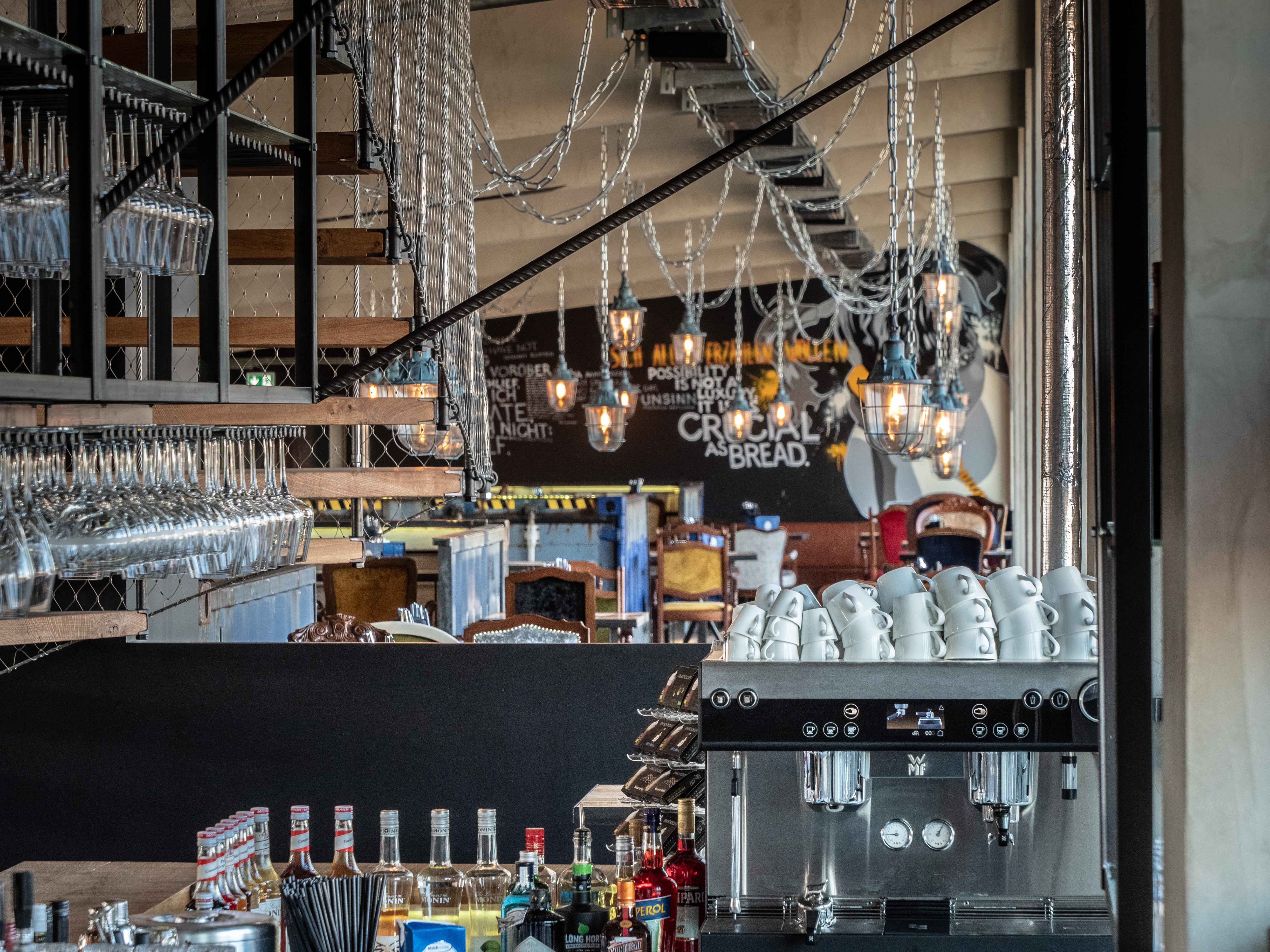 Staycity Aparthotels Leipzig City Centre Εξωτερικό φωτογραφία The bar at the restaurant