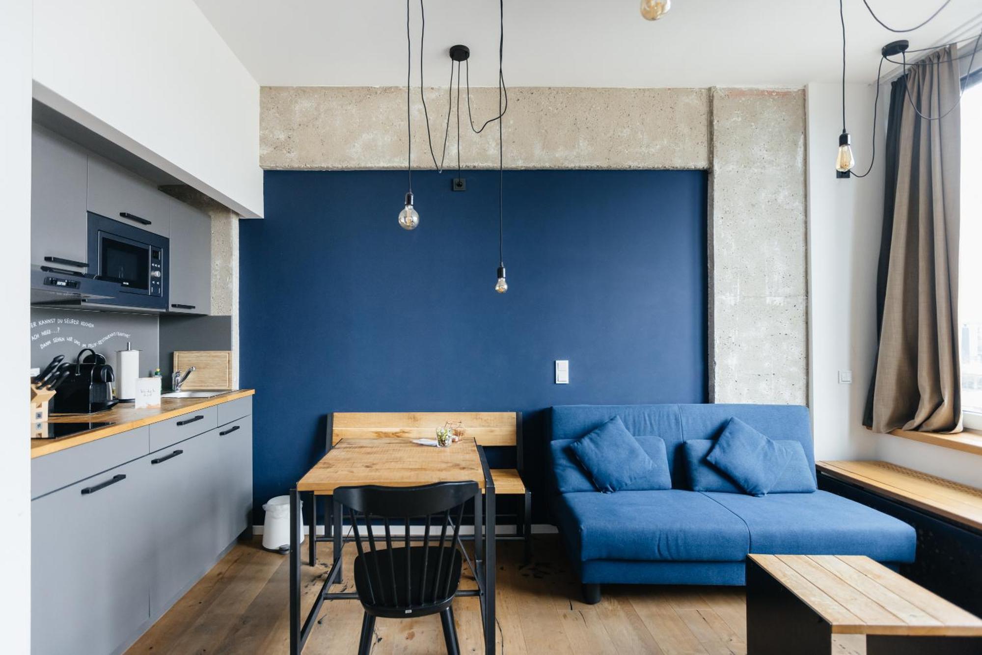 Staycity Aparthotels Leipzig City Centre Εξωτερικό φωτογραφία A modern studio apartment